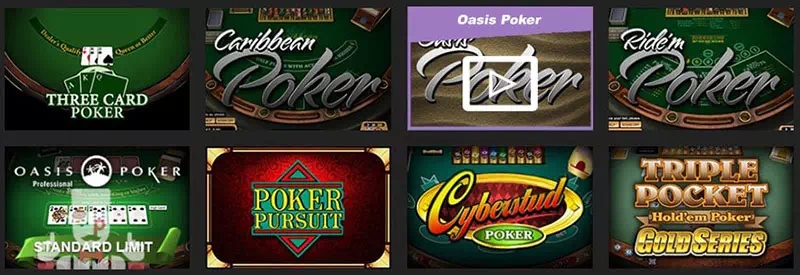 Покер казино Jozz онлайн: бесплатно и на деньги